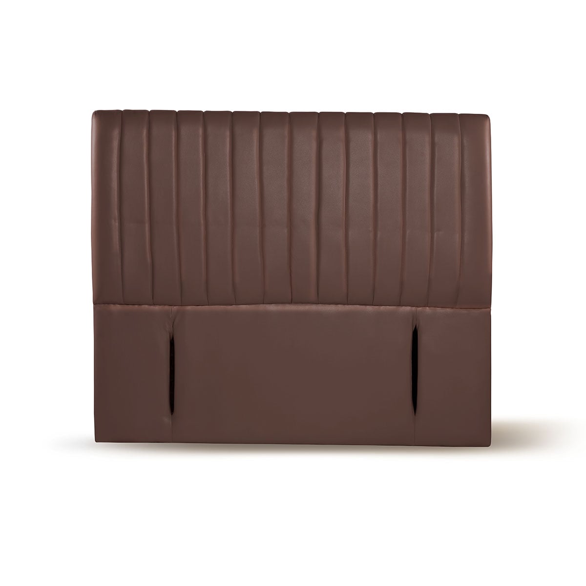 RESPALDO LATAM HOME SORRENTO 2 PLAZAS MADERA PU CHOCOLATE - 2