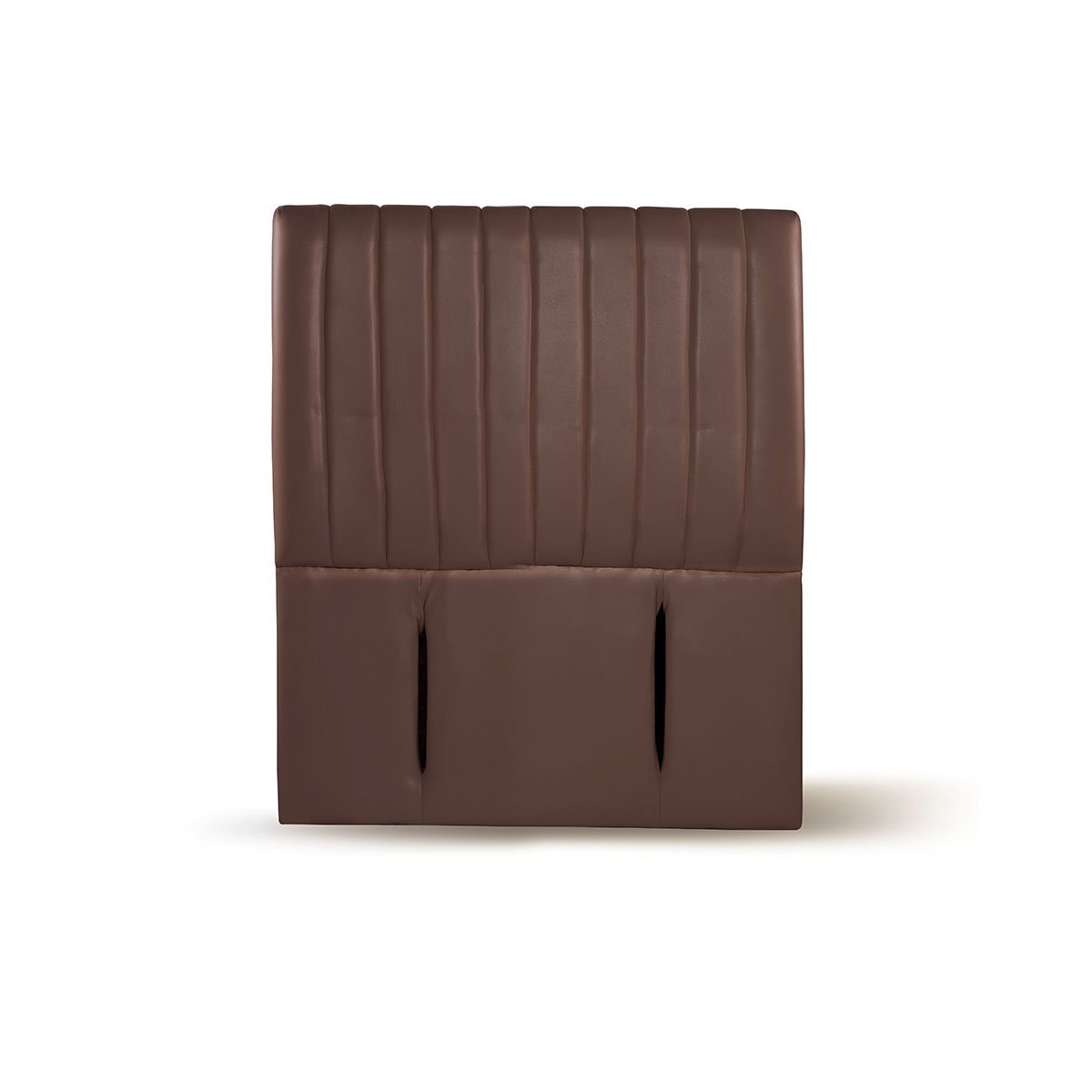 RESPALDO LATAM HOME SORRENTO 1.5 PLAZAS MADERA PU CHOCOLATE - 1