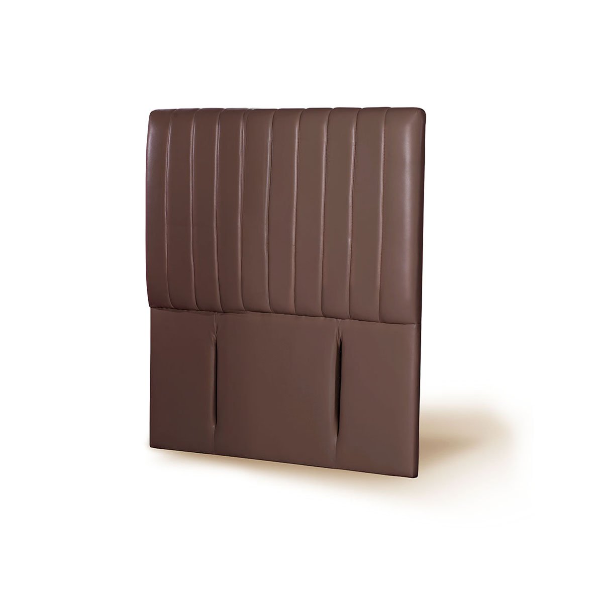 RESPALDO LATAM HOME SORRENTO 1.5 PLAZAS MADERA PU CHOCOLATE - 2