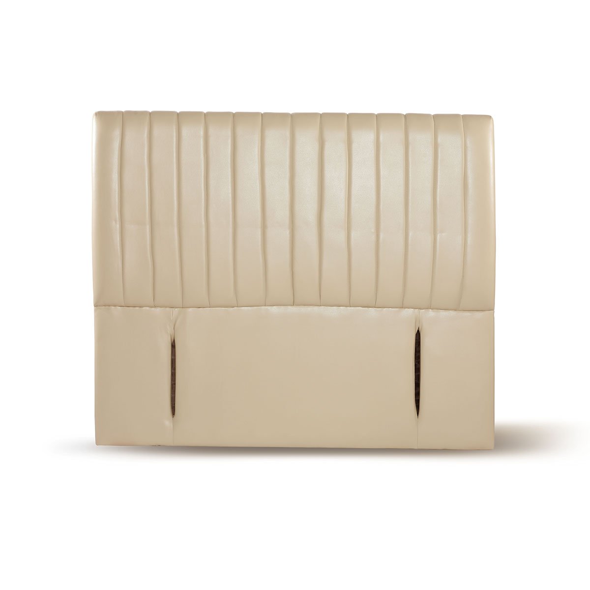 RESPALDO LATAM HOME SORRENTO 2 PLAZAS MADERA PU BEIGE - 1
