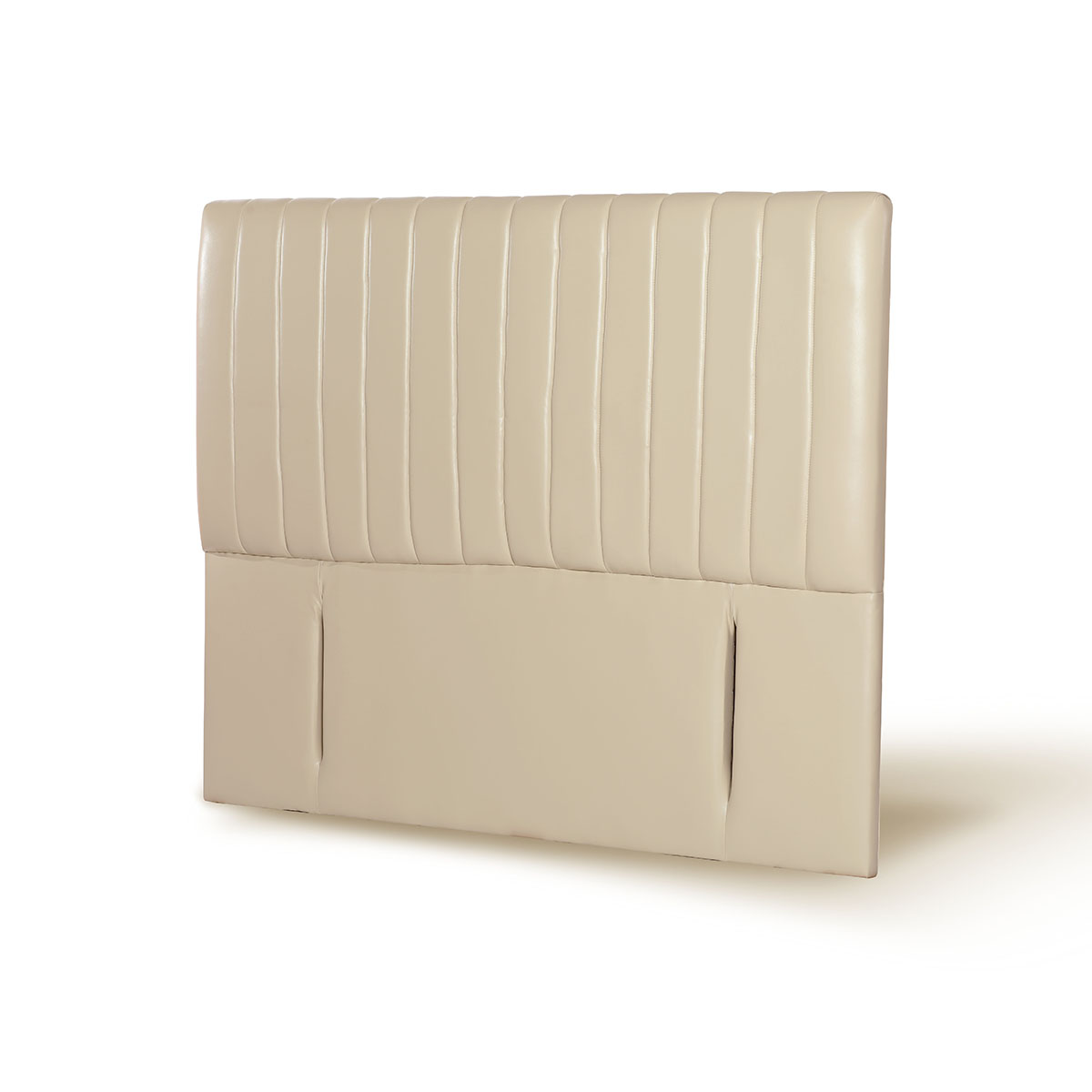 RESPALDO LATAM HOME SORRENTO 2 PLAZAS MADERA PU BEIGE - 2