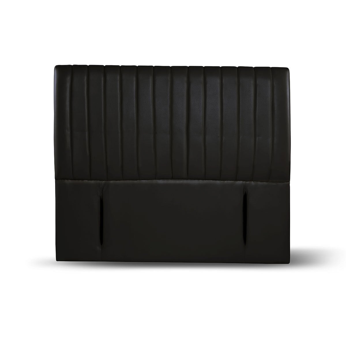 RESPALDO LATAM HOME SORRENTO KING MADERA PU NEGRO - 1