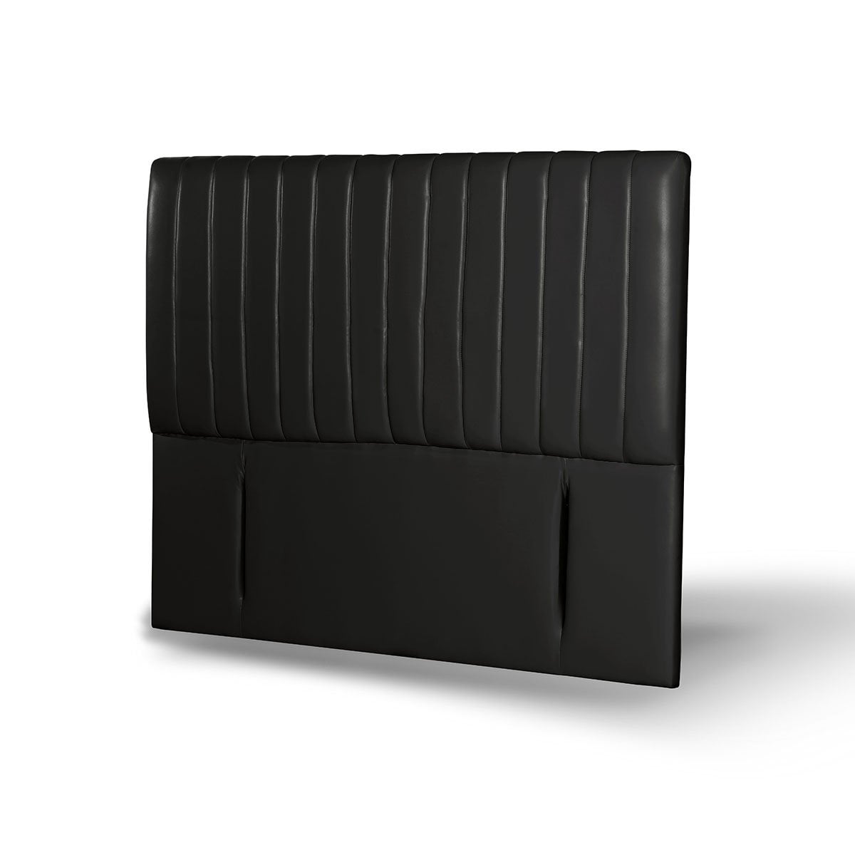 RESPALDO LATAM HOME SORRENTO KING MADERA PU NEGRO - 2