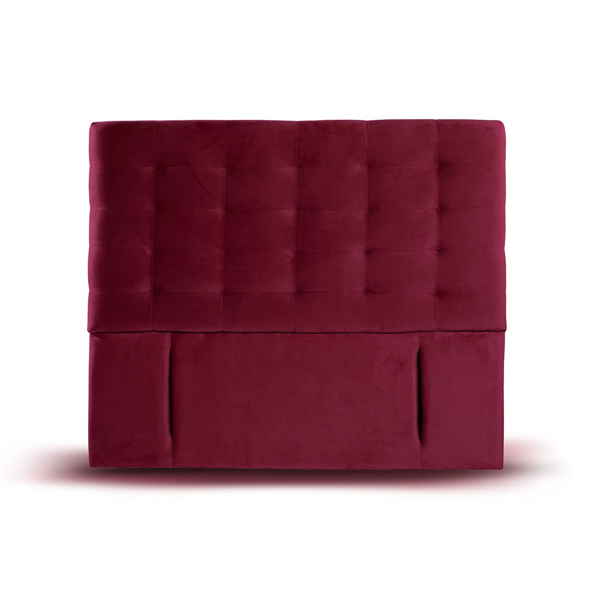 RESPALDO LATAM HOME NÁPOLES KING MADERA TELA BURDEO - 1