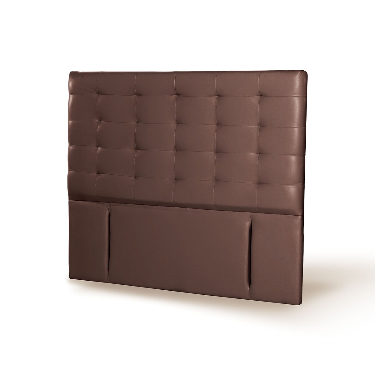 RESPALDO LATAM HOME NÁPOLES KING MADERA PU CHOCOLATE - 2