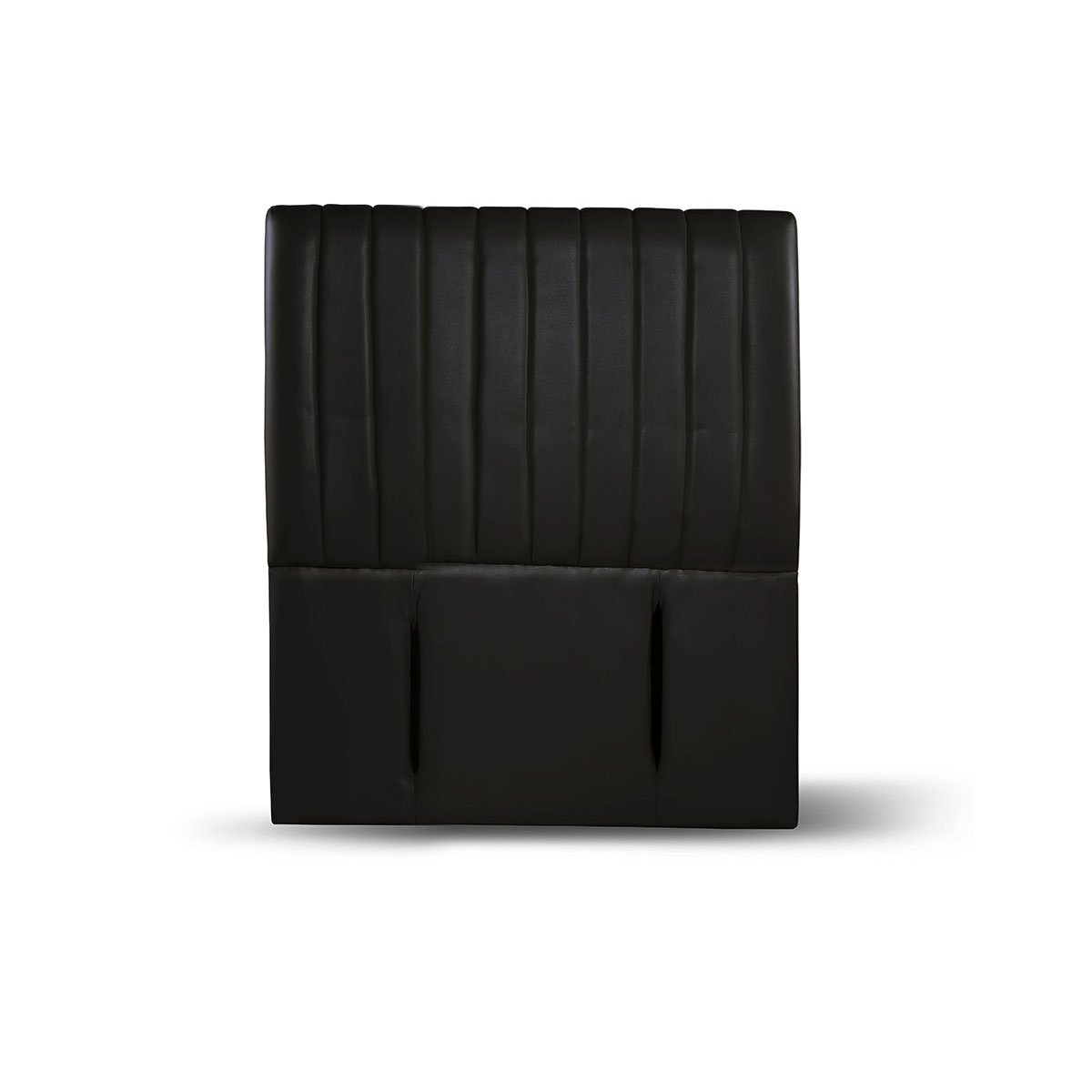 RESPALDO LATAM HOME SORRENTO 1 PLAZA MADERA PU NEGRO - 2