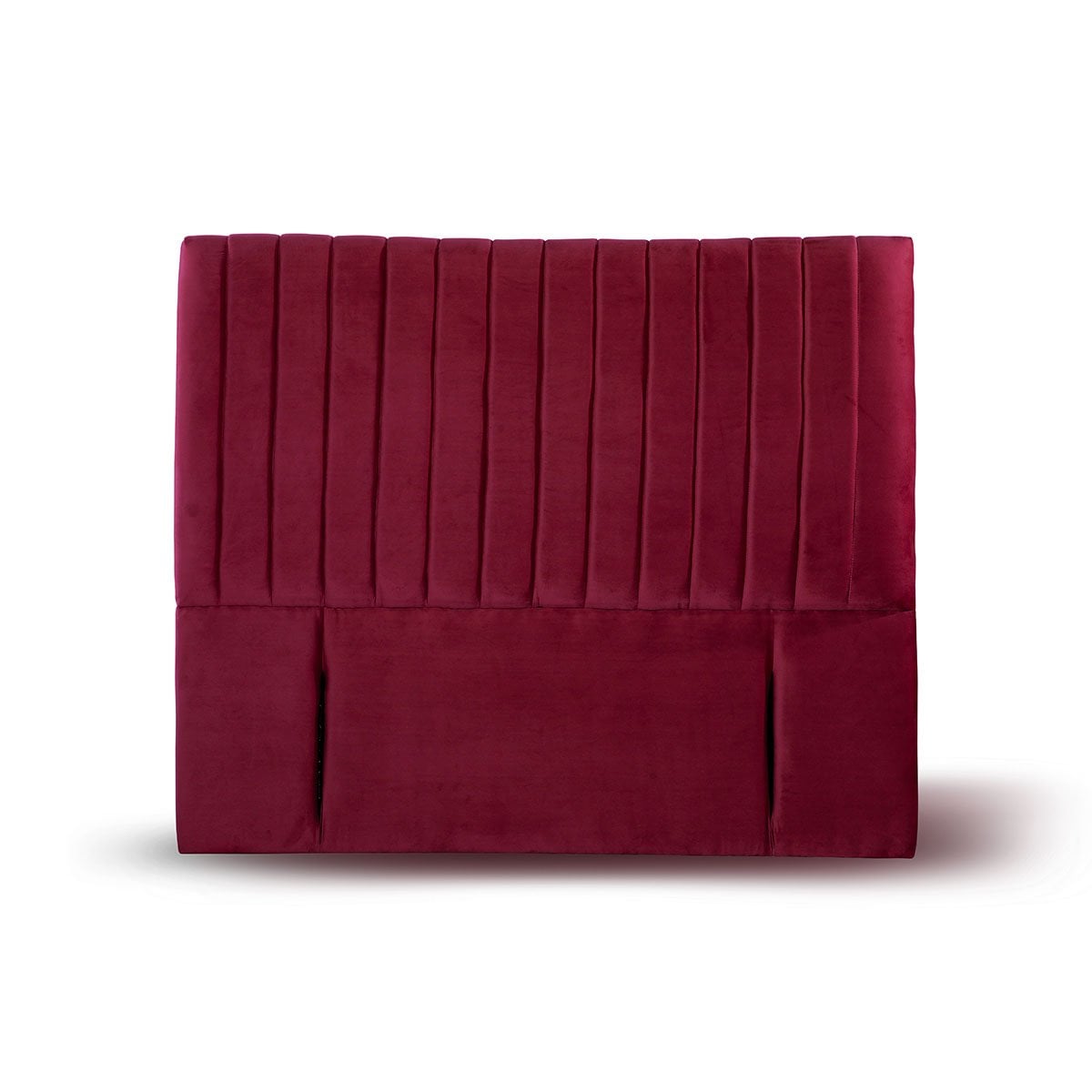 RESPALDO LATAM HOME SORRENTO KING MADERA TELA BURDEO - 1