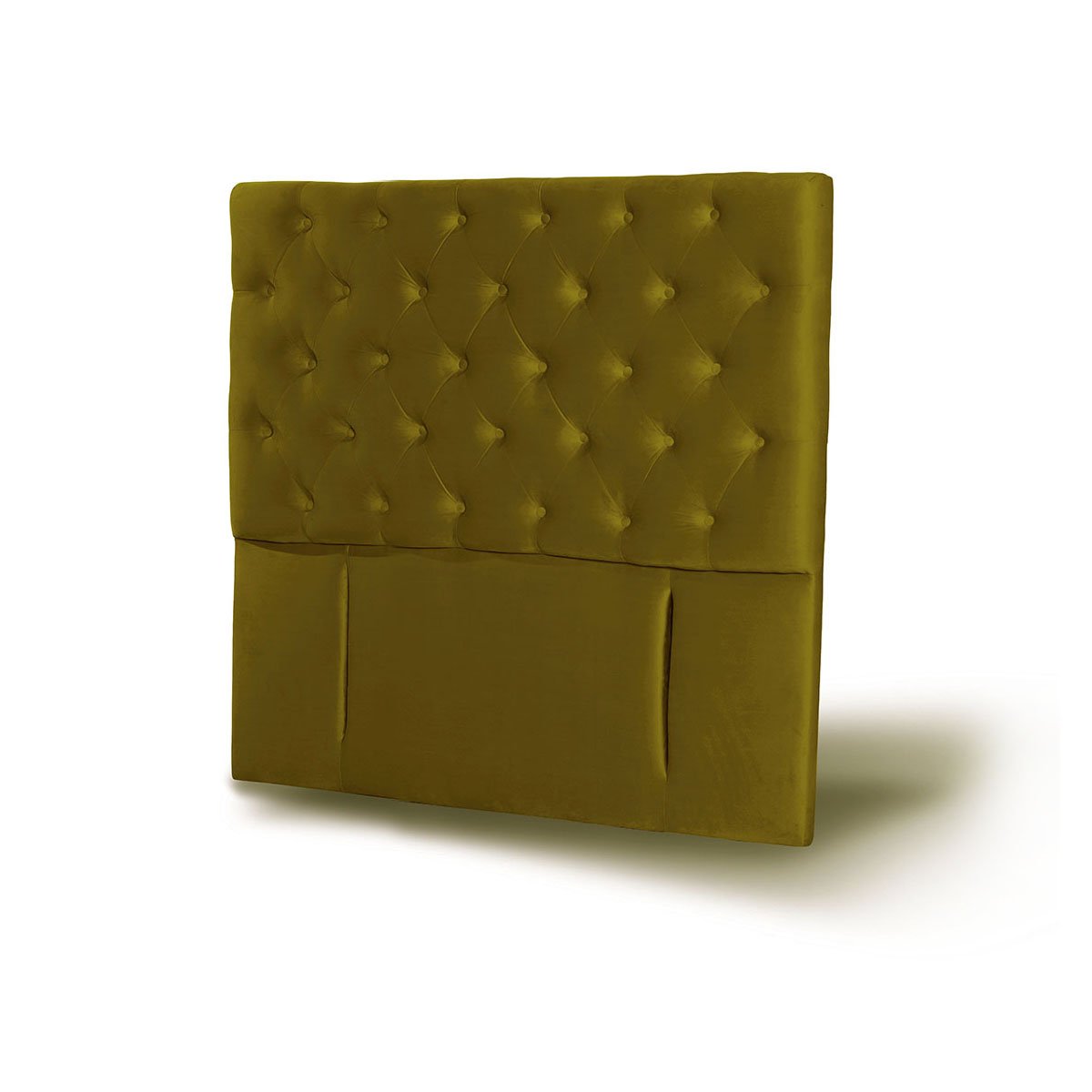 RESPALDO LATAM HOME FLORENCIA 1 PLAZA MADERA TELA VERDE - 2