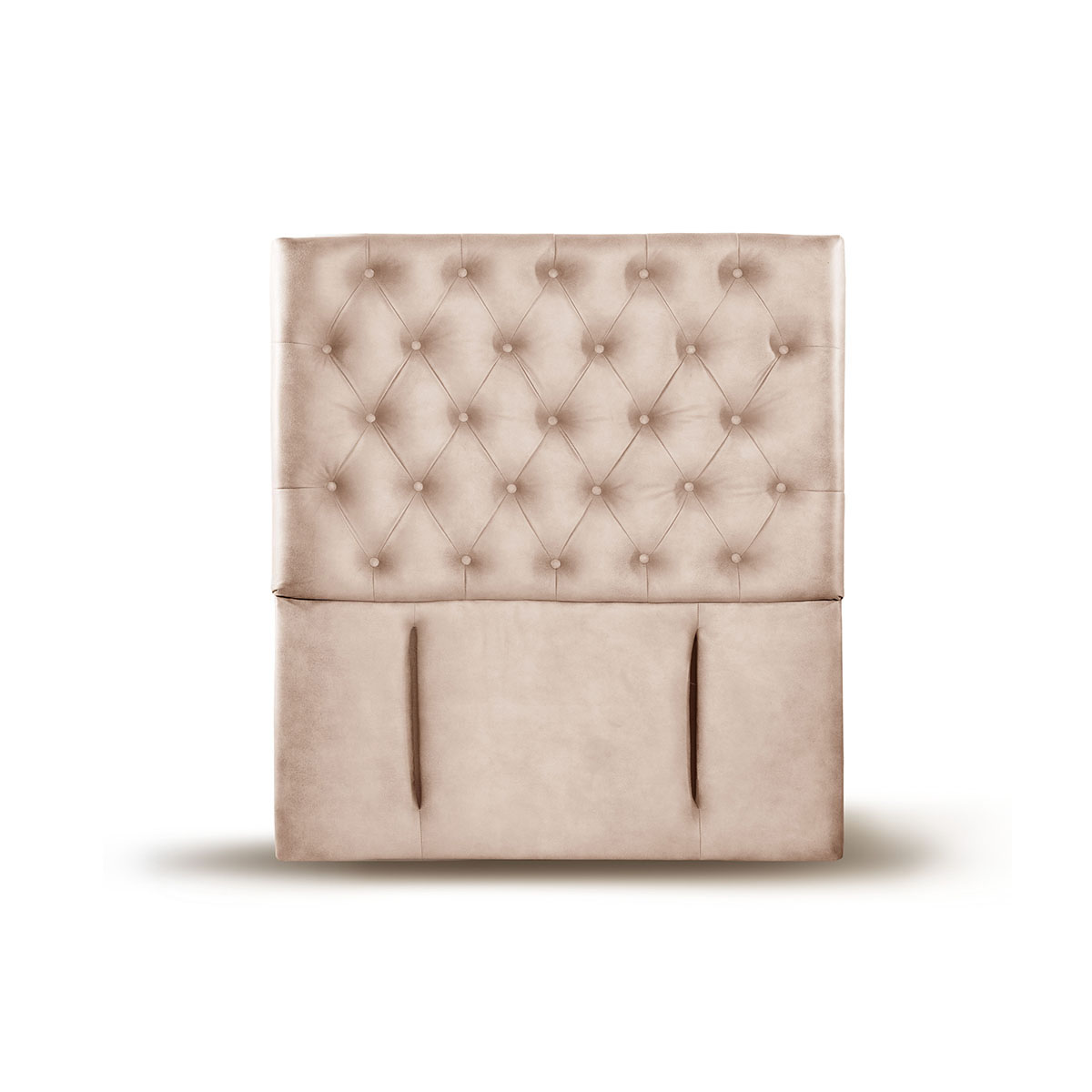RESPALDO LATAM HOME FLORENCIA 1 PLAZA MADERA CUERO BEIGE - 1