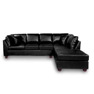 SOFÁ SECCIONAL LATAM HOME PADUA DERECHO 5 CUERPOS NEGRO GRANO - 1