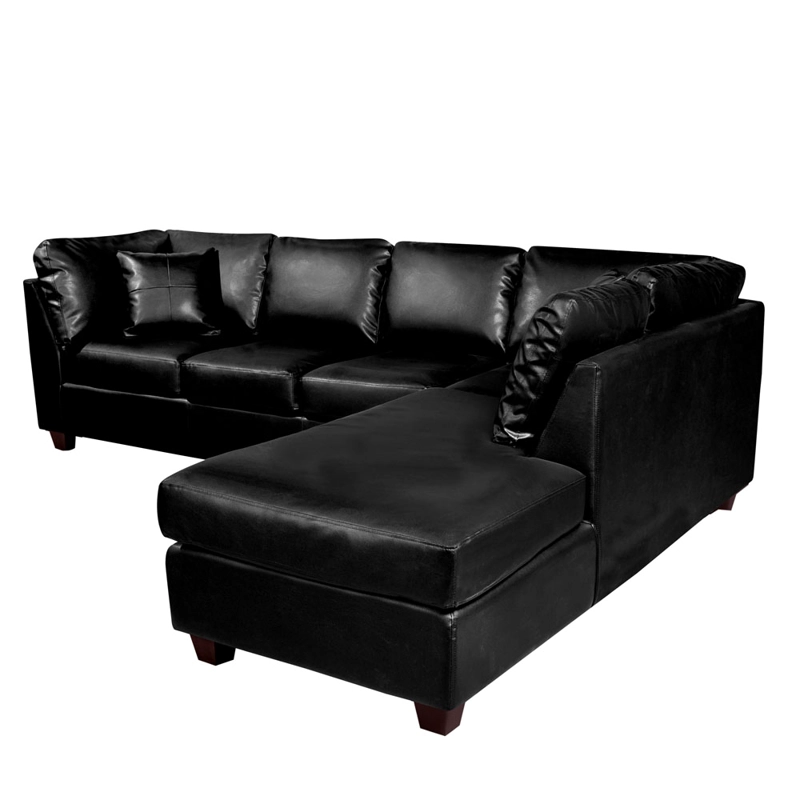 SOFÁ SECCIONAL LATAM HOME PADUA DERECHO 5 CUERPOS NEGRO GRANO - 3