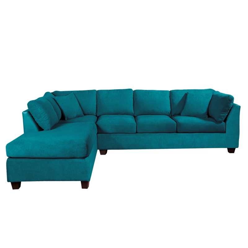 SECCIONAL PADUA IZQ TELA VELVET TURQUESA | Turquesa | Izquierdo - 2