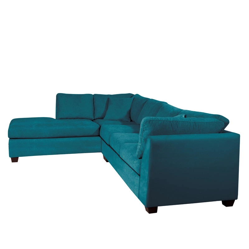 SECCIONAL PADUA IZQ TELA VELVET TURQUESA | Turquesa | Izquierdo - 3