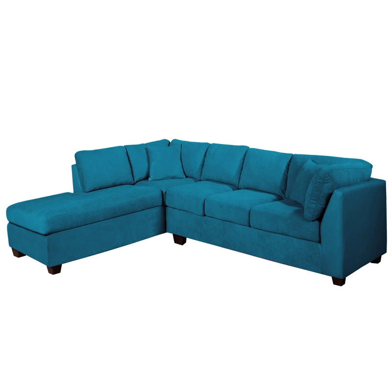 SECCIONAL PADUA IZQ TELA VELVET TURQUESA | Turquesa | Izquierdo - 4