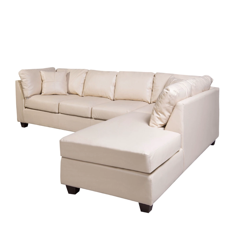SOFÁ SECCIONAL LATAM HOME PADUA DERECHO 5 CUERPOS BEIGE GRANO - 3