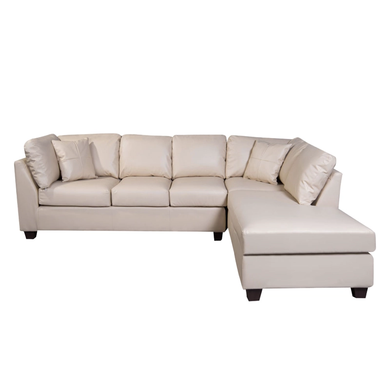 SOFÁ SECCIONAL LATAM HOME PADUA DERECHO 5 CUERPOS BEIGE GRANO - 5