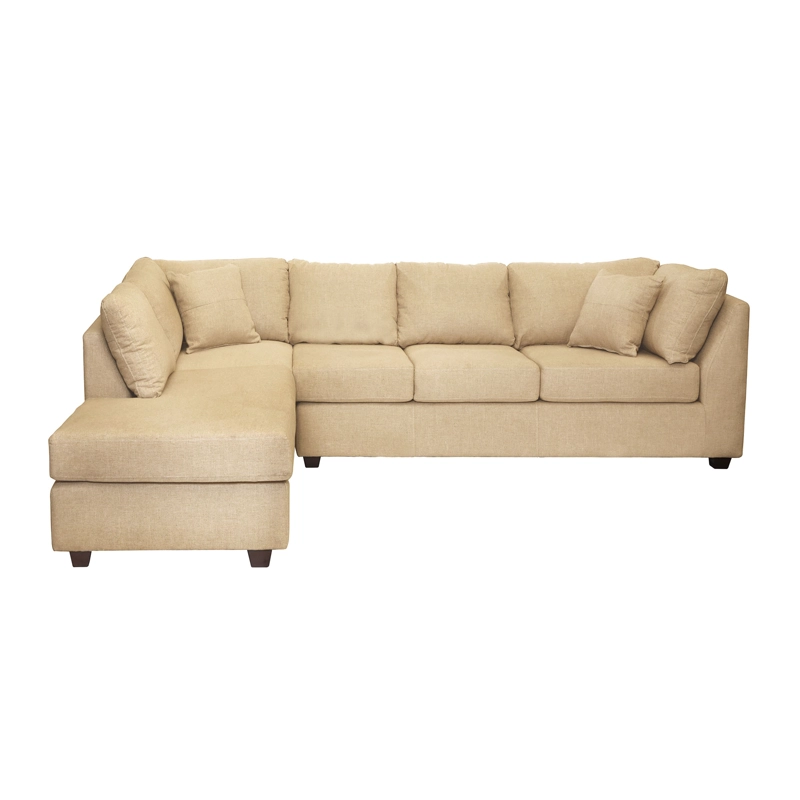 SOFÁ SECCIONAL LATAM HOME PADUA IZQUIERDO 5 CUERPOS LINO NATURAL - 2
