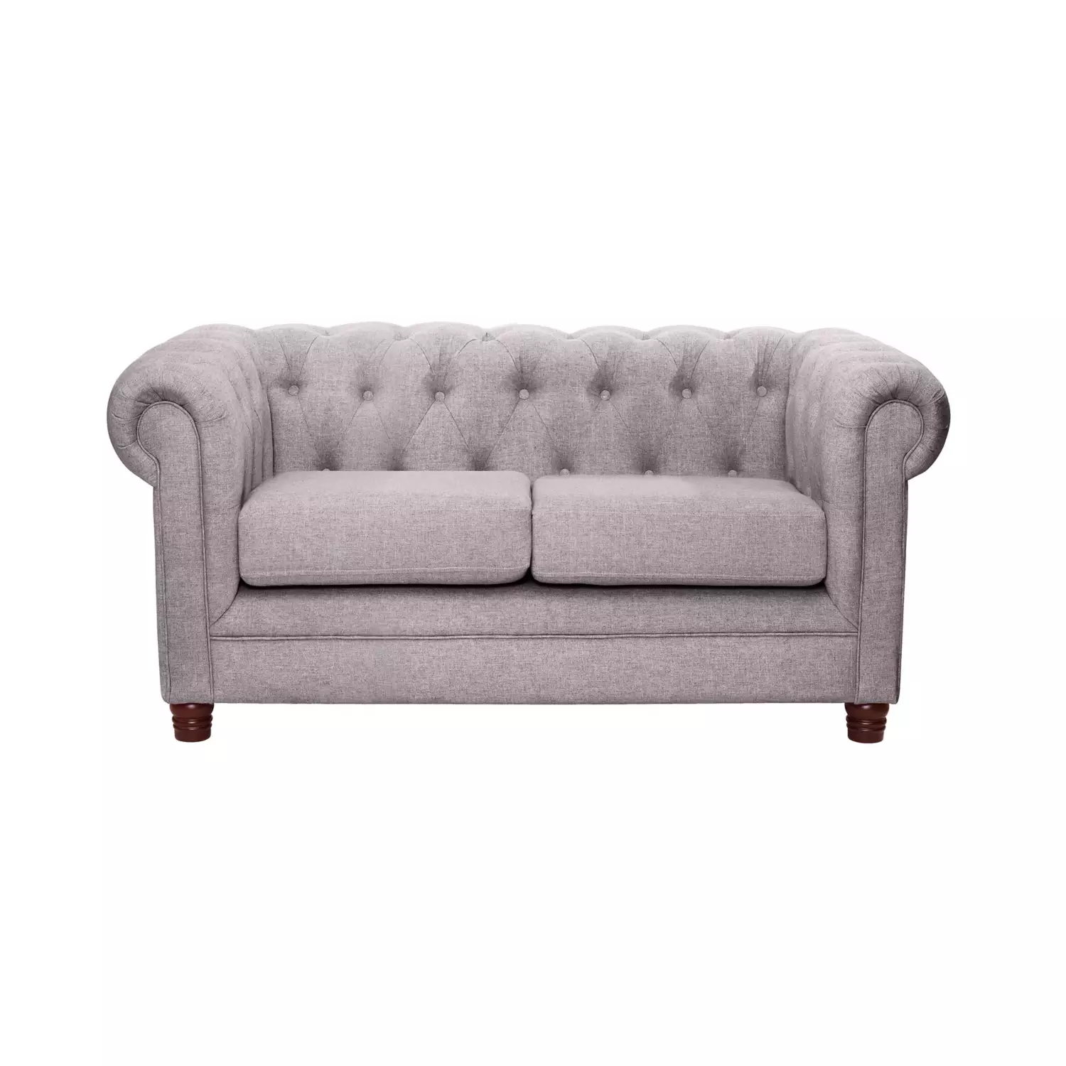 SOFA FLORENCIA 2C LINO GRIS CLARO - 1