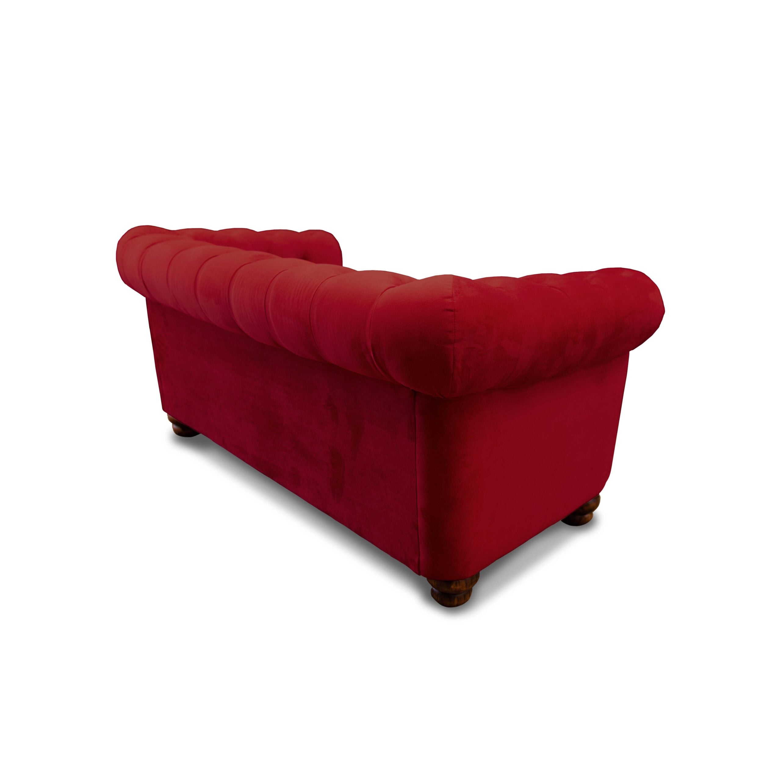 SOFA FLORENCIA 2C TELA VELVET BURDEO - 3