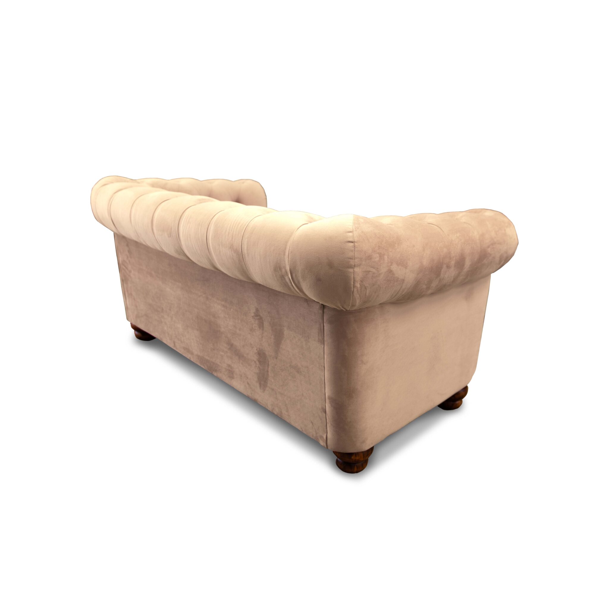 SOFA FLORENCIA 2C TELA VELVET BEIGE - 3