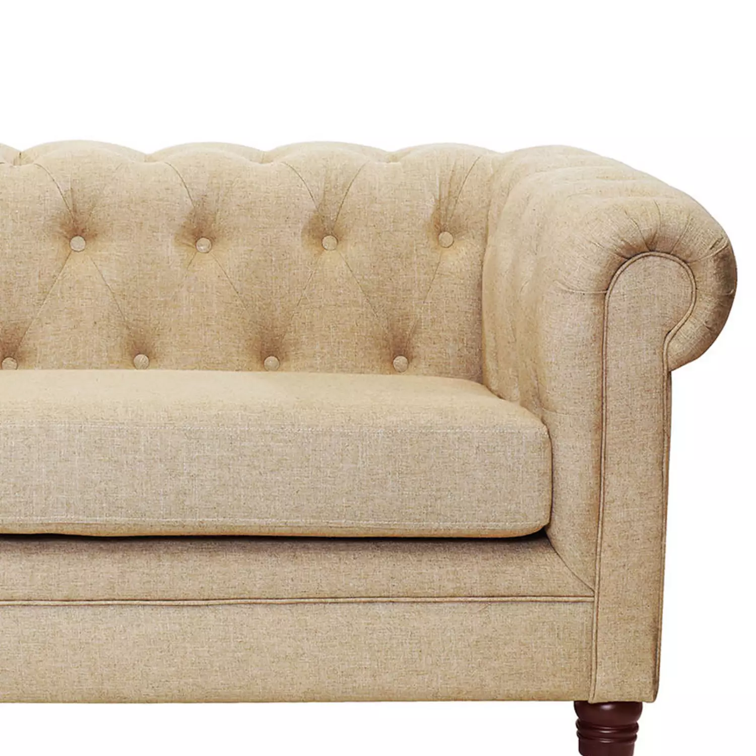 SOFA FLORENCIA 1C LINO NATURAL - 3