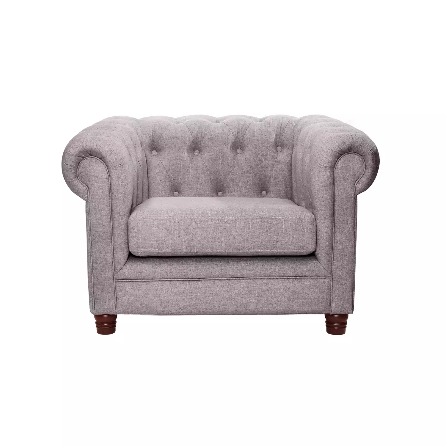 SOFA FLORENCIA 1C LINO GRIS CLARO - 1