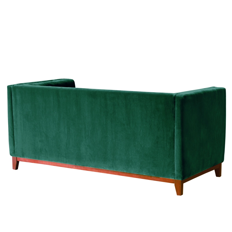 SOFA LATAM HOME ROMA 3 CUERPOS VERDE VELVET - 5