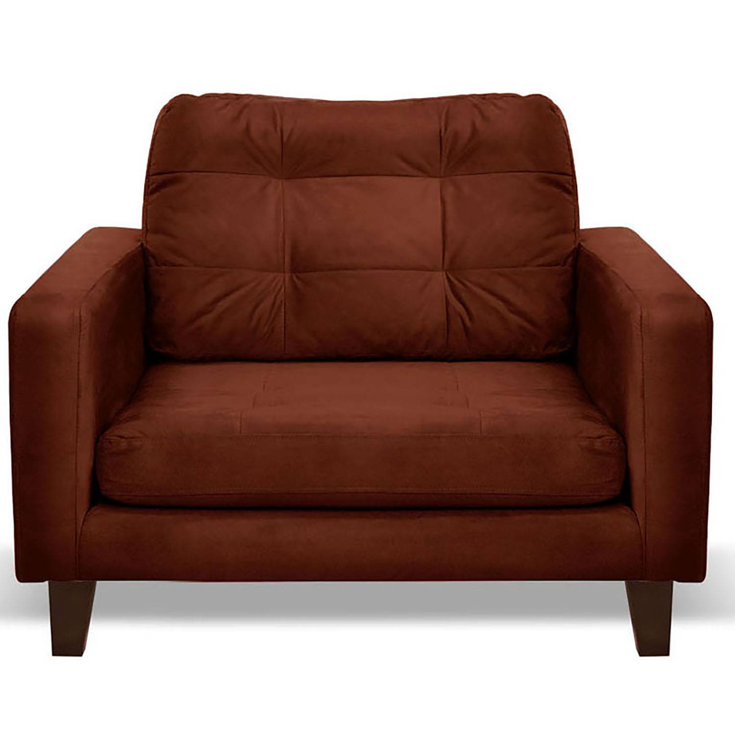 SOFA LATAM HOME NAPOLES 1 CUERPO CHOCOLATE VELVET - 1