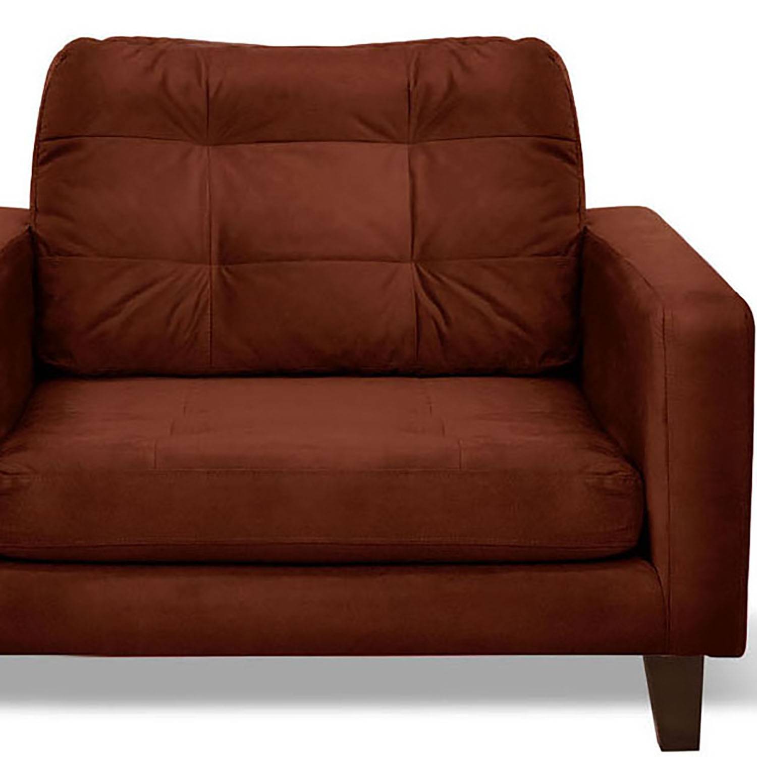 SOFA LATAM HOME NAPOLES 1 CUERPO CHOCOLATE VELVET - 2