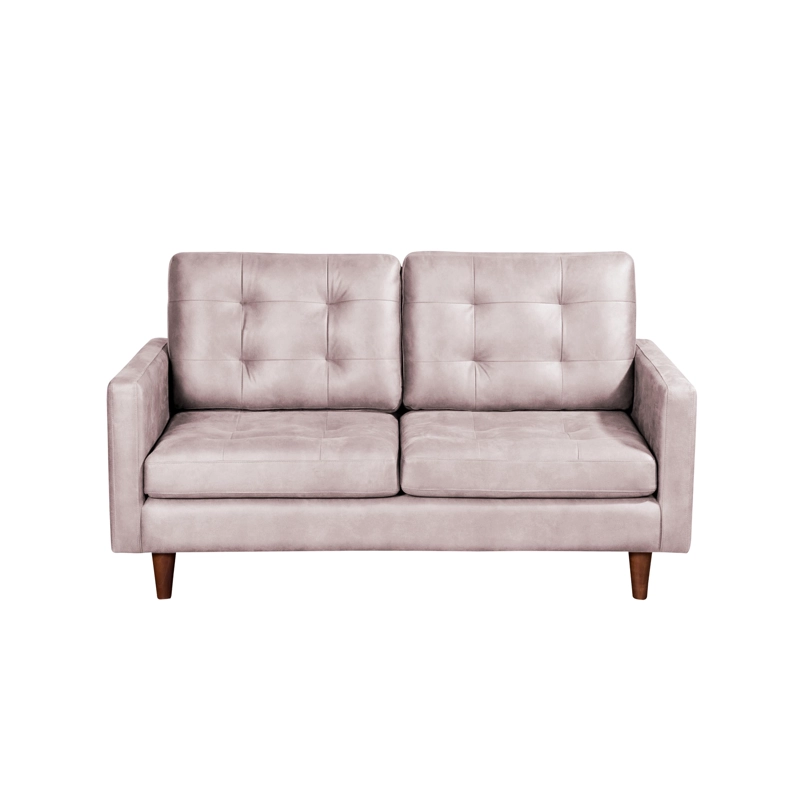 SOFA LATAM HOME NAPOLES 2 CUERPOS CUERO KENTUCKY BEIGE - 2