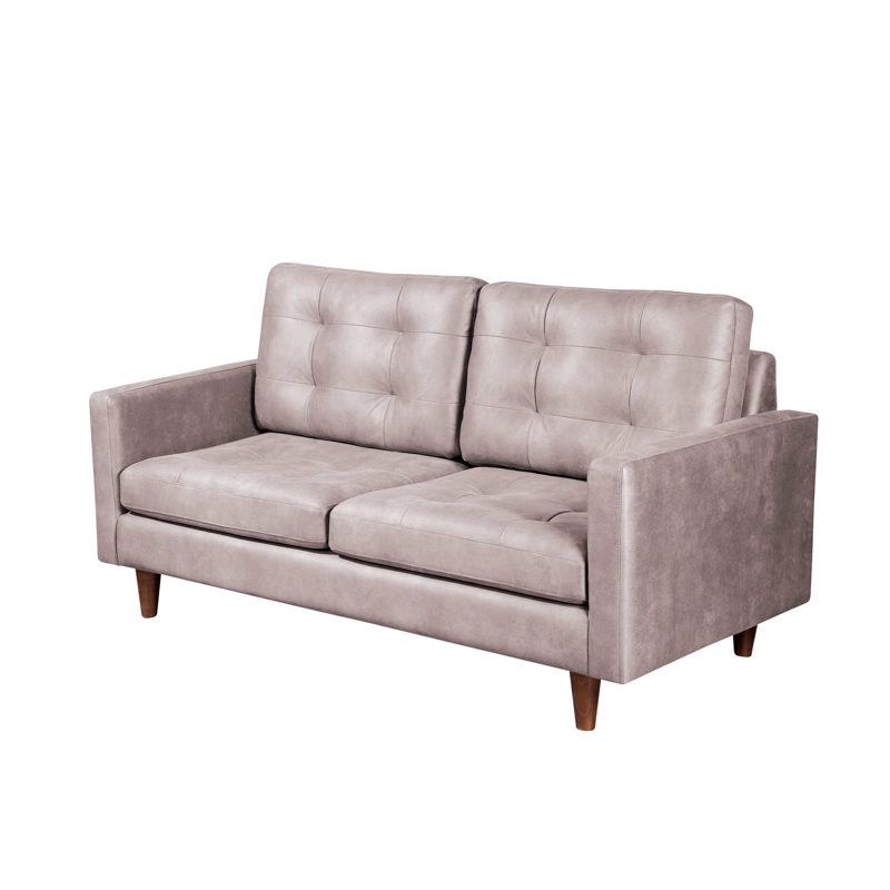 SOFA LATAM HOME NAPOLES 2 CUERPOS CUERO KENTUCKY BEIGE - 3