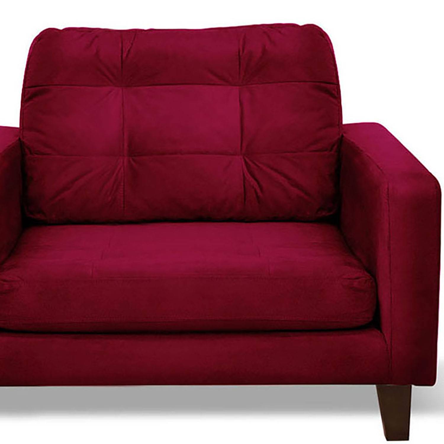 SOFA LATAM HOME NAPOLES 1 CUERPO BURDEO VELVET - 2