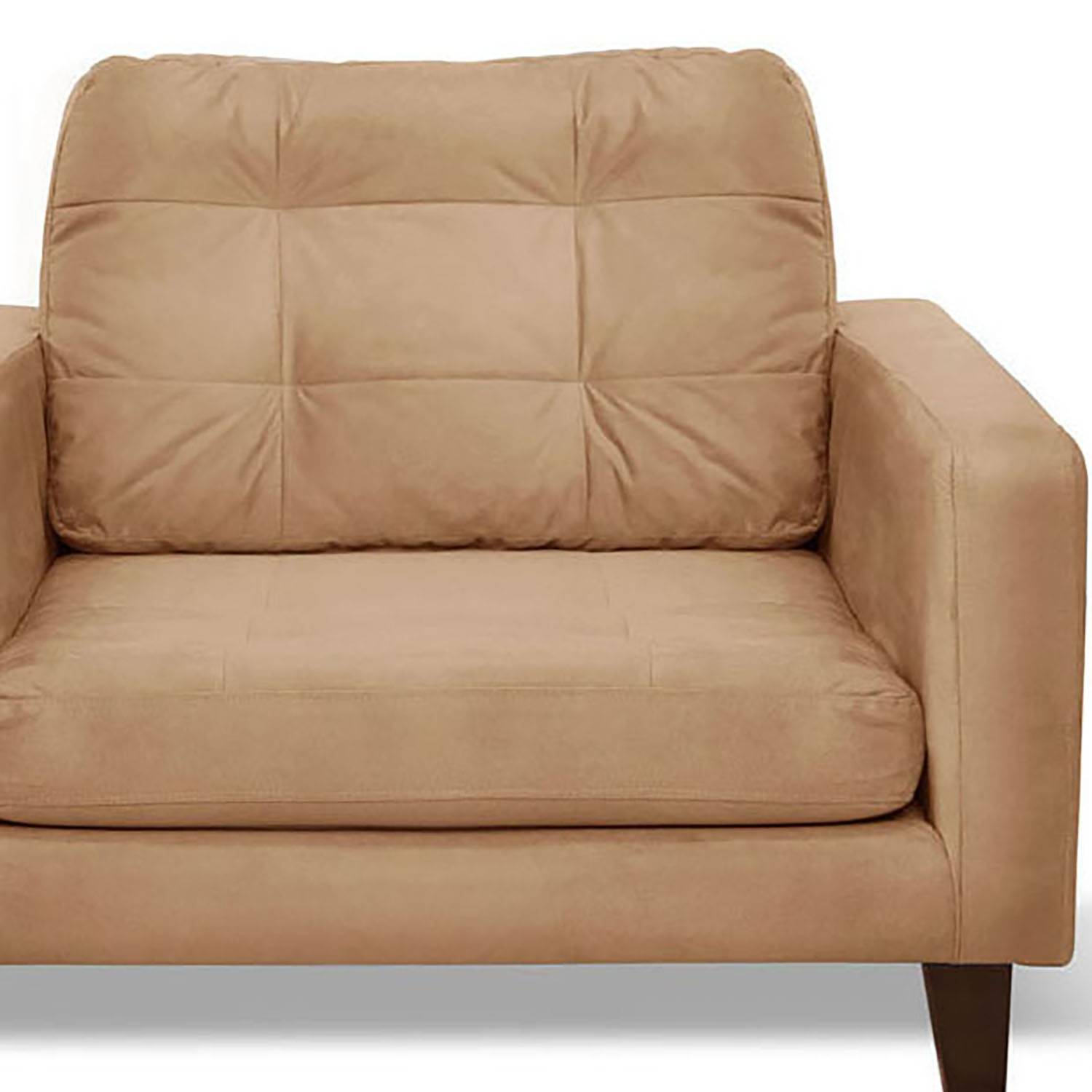 SOFA LATAM HOME NAPOLES 1 CUERPO BEIGE VELVET - 2