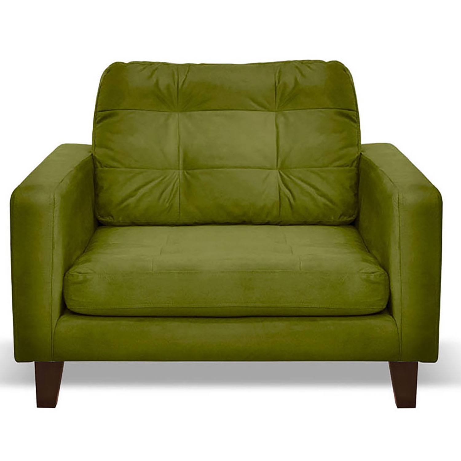 SOFA LATAM HOME NAPOLES 1 CUERPO VERDE VELVET - 2