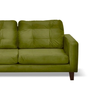 SOFA CHAISELONG LATAM HOME NAPOLES IZQUIERDO 3 CUERPOS GRIS VELVET - 1