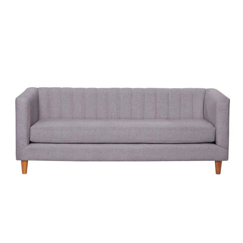 SOFA LATAM HOME SORRENTO 3 CUERPOS LINO GRIS CLARO - 1