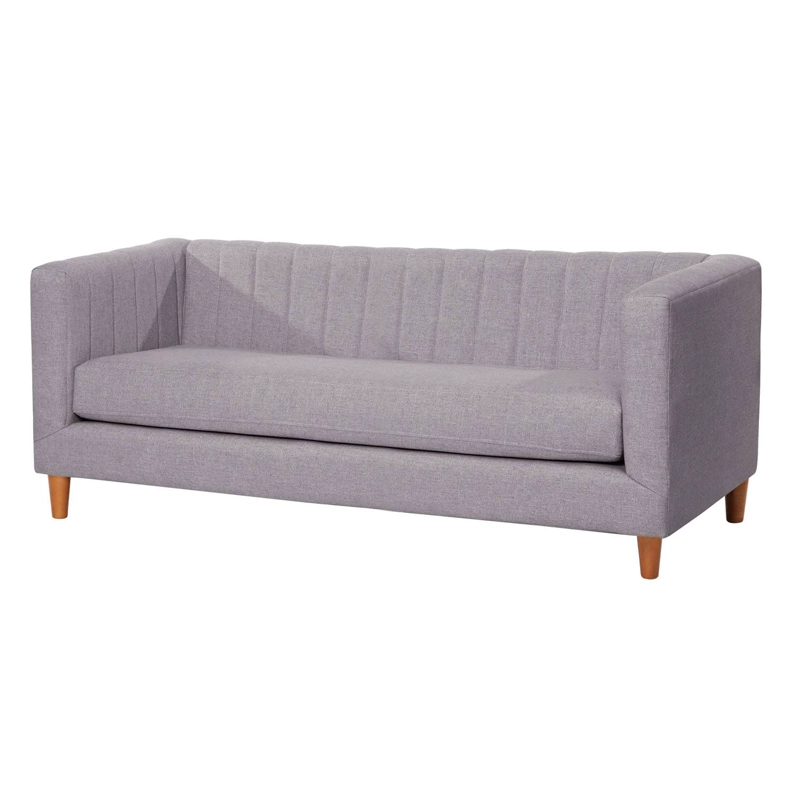 SOFA LATAM HOME SORRENTO 3 CUERPOS LINO GRIS CLARO - 2