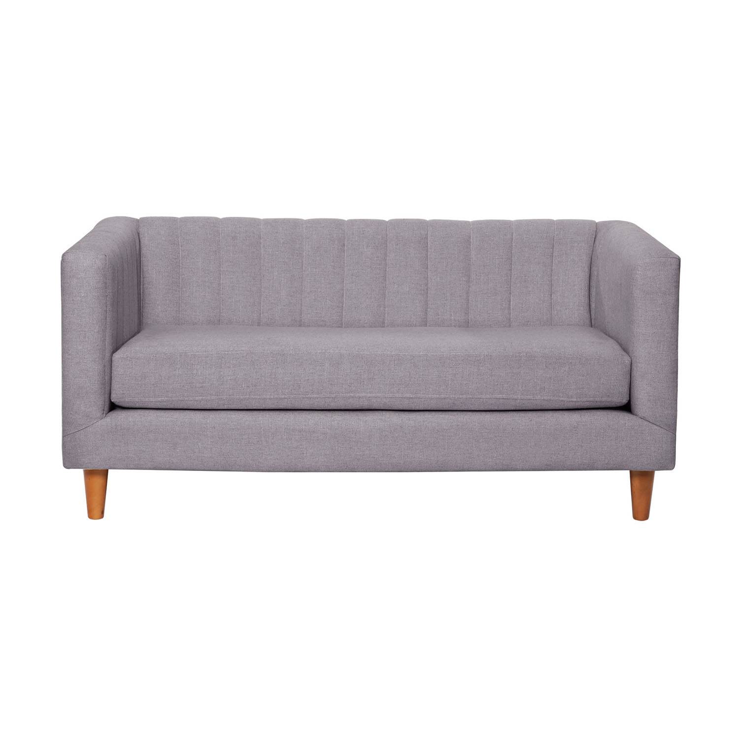 SOFA LATAM HOME SORRENTO 2 CUERPOS LINO GRIS CLARO - 1