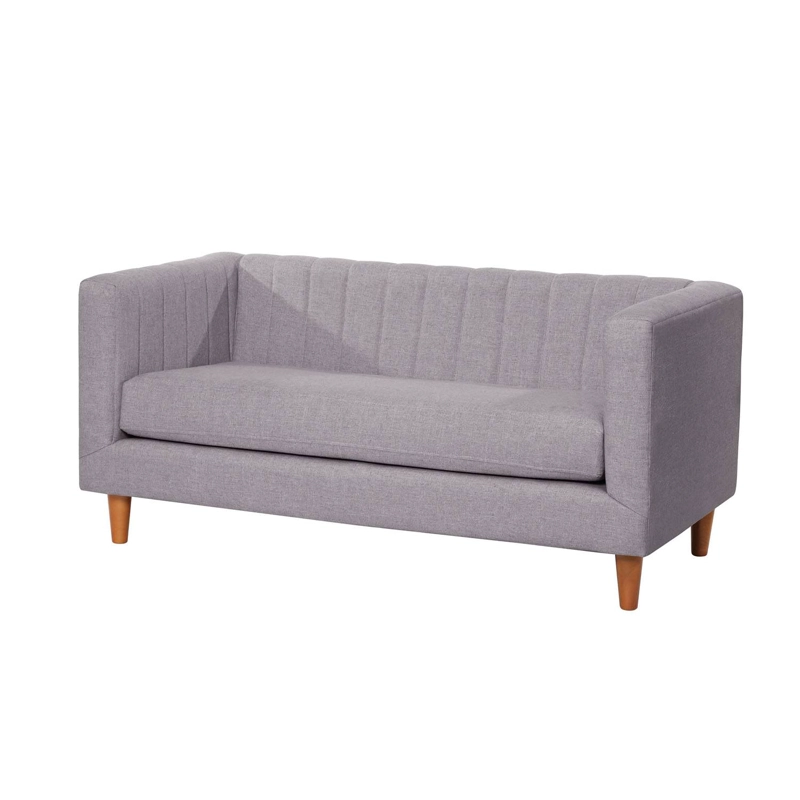 SOFA LATAM HOME SORRENTO 2 CUERPOS LINO GRIS CLARO - 2