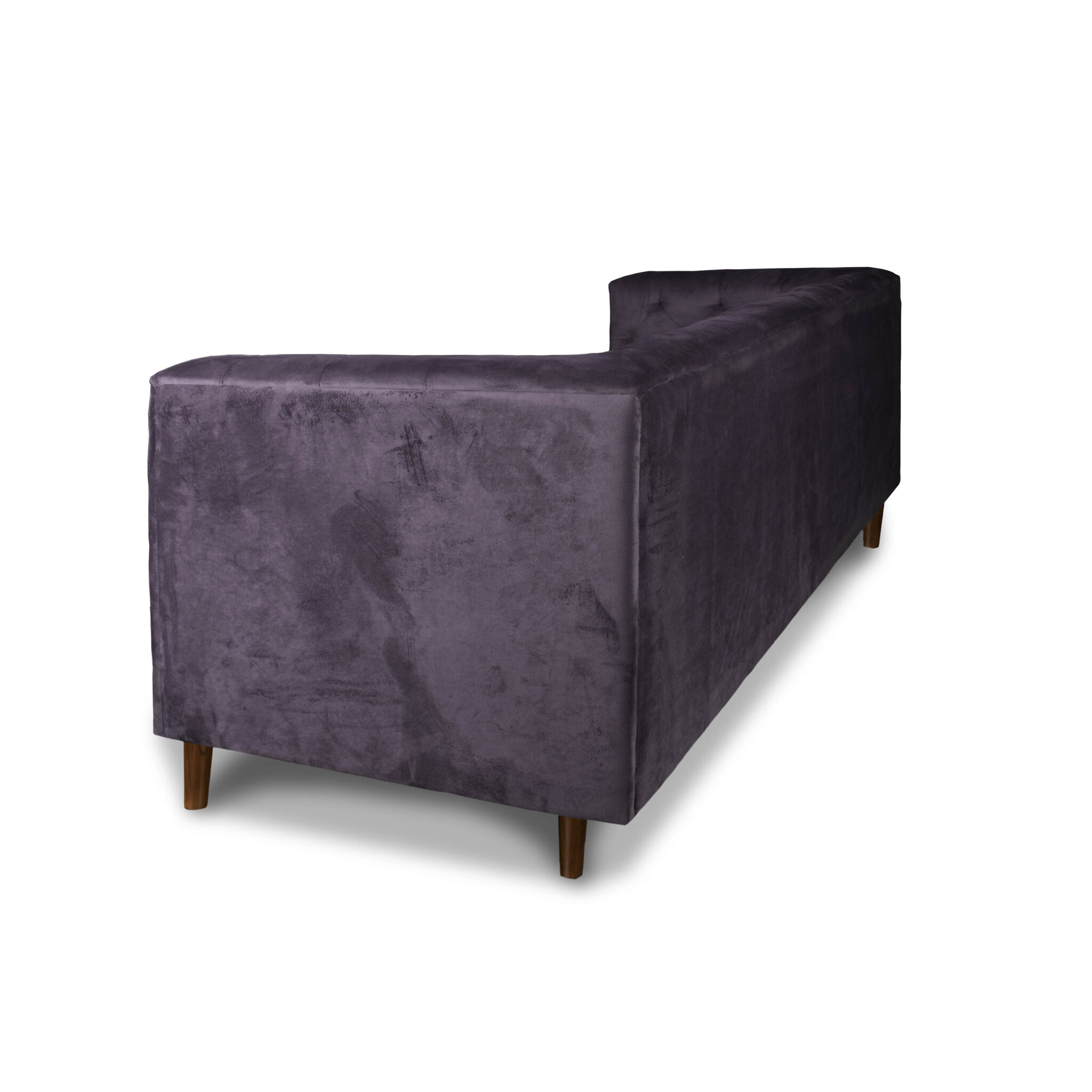 SOFA LATAM HOME BRESCIA 3 CUERPOS LILA TELA VELVET VIVIAN - 3