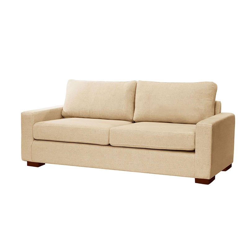SOFA LATAM HOME LIVORNO 3 CUERPOS LINO BEIGE NATURAL - 5