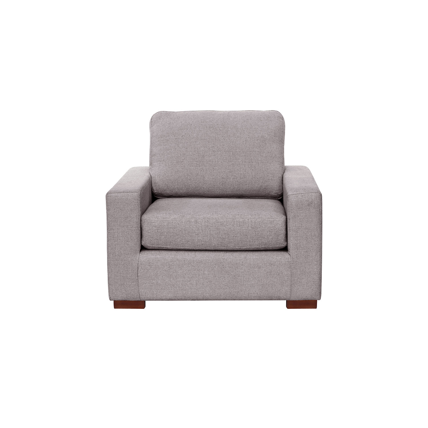 SOFA LATAM HOME LIVORNO 1 CUERPO LINO GRIS CLARO - 1