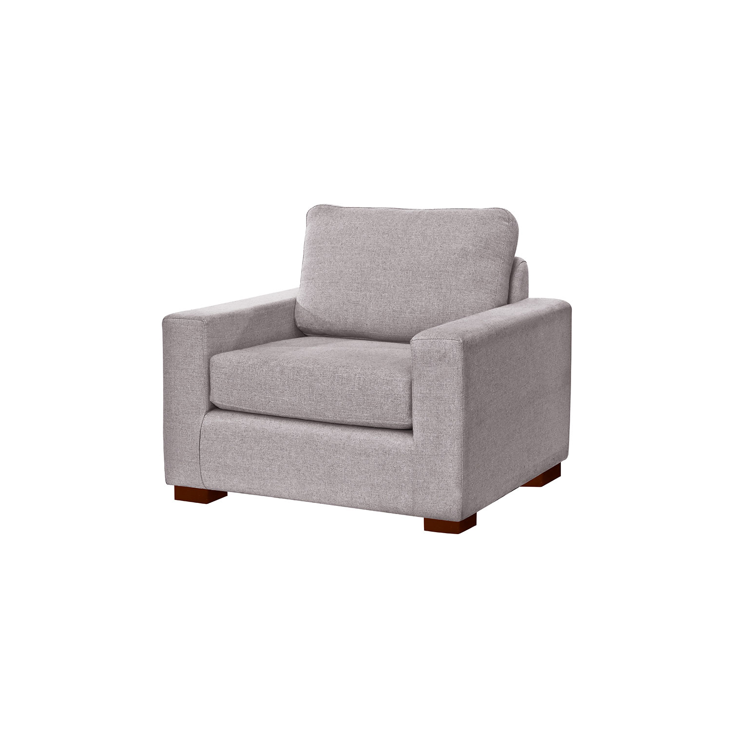 SOFA LATAM HOME LIVORNO 1 CUERPO LINO GRIS CLARO - 2