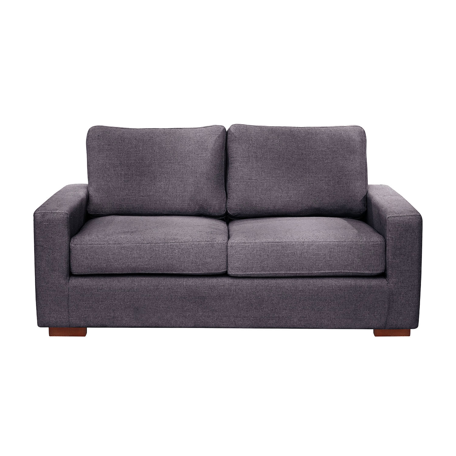SOFA LATAM HOME LIVORNO 2 CUERPOS LINO GRIS OSCURO - 1