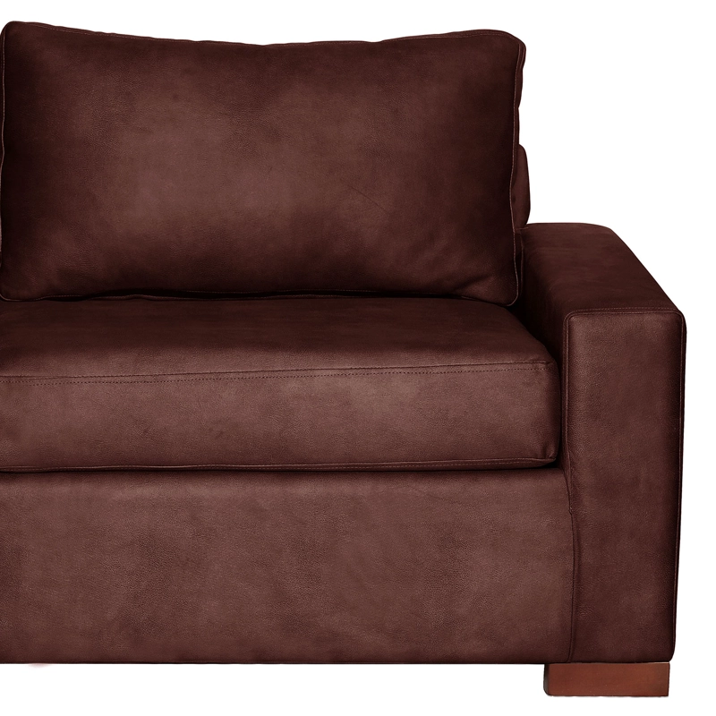 SOFA LATAM HOME LIVORNO 3 CUERPOS CUERO KENTUCKY CAFÉ MORO - 4