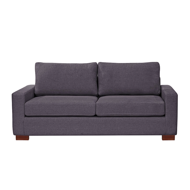 SOFA CAMA LATAM HOME LIVORNO 3 CUERPOS LINO GRIS OSCURO 2PL - 8