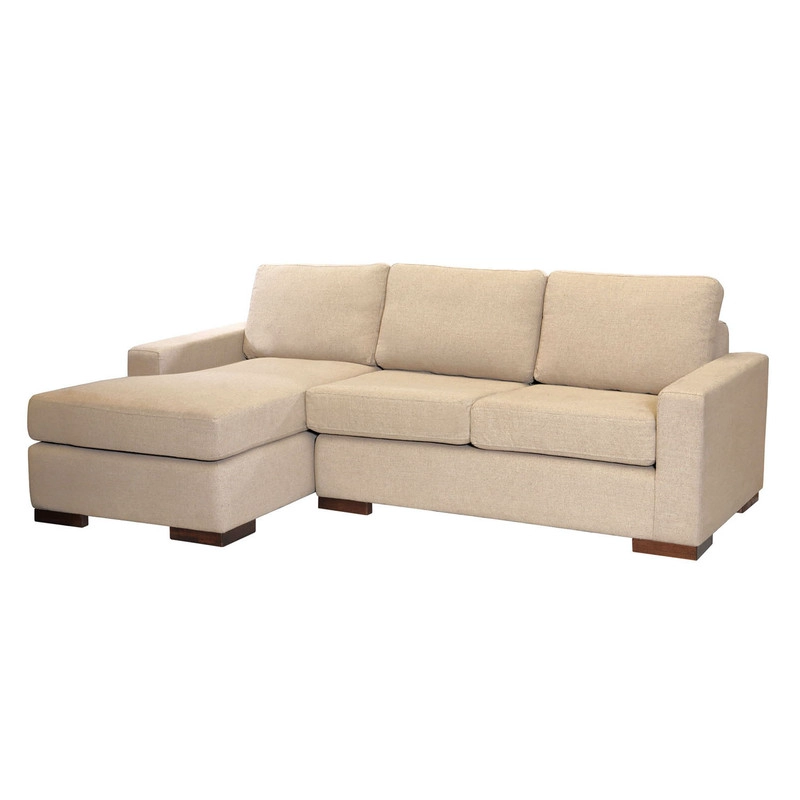 SECCIONAL LATAM HOME LIVORNO IZQUIERDO 3 CUERPOS LINO BEIGE NATURAL - 2