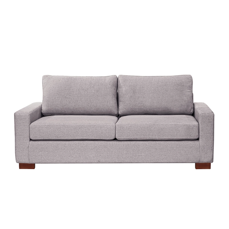 SOFA CAMA LATAM HOME LIVORNO 3 CUERPOS LINO GRIS CLARO 2PL - 8