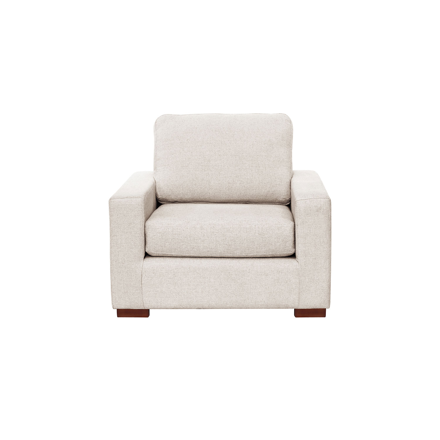 SOFA LIVORNO 1C LINO EN COLOR BLANCO - 1