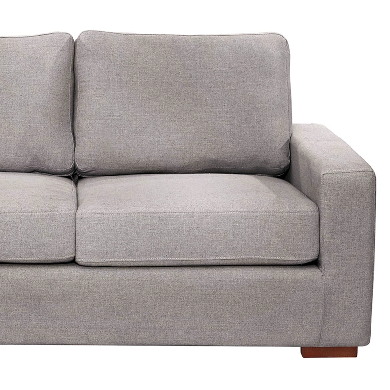 SOFA LATAM HOME LIVORNO 3 CUERPOS LINO GRIS CLARO - 4